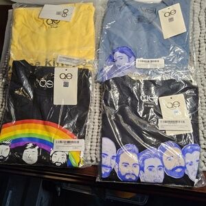 Bundle of 4 Size X Small Queer Eye Tshirts